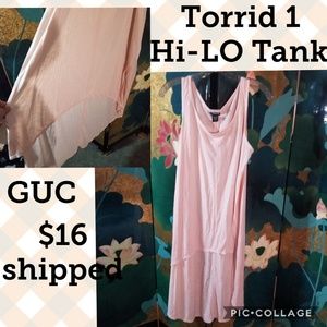 Torrid hi lo tank size 1